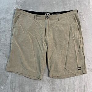 Billabong Crossfire Submersibles Hybrid Shorts Mens 42 Khaki Tan Swim Trunks